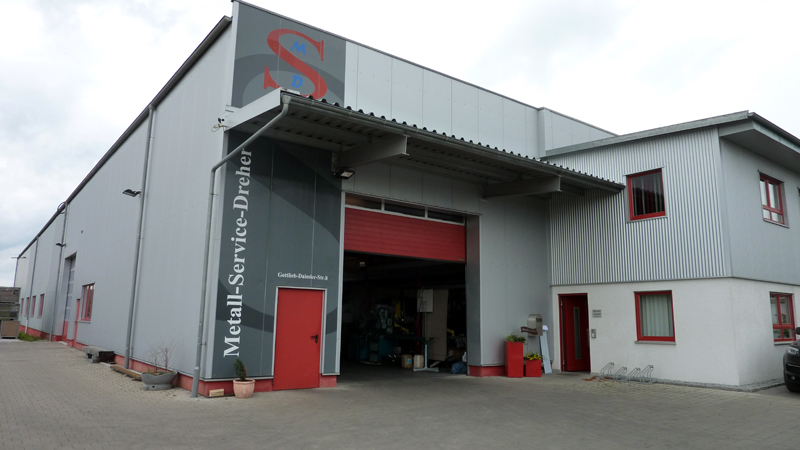 Firmengebäude der Metall-Service-Dreher GmbH & Co. KG in Merklingen
